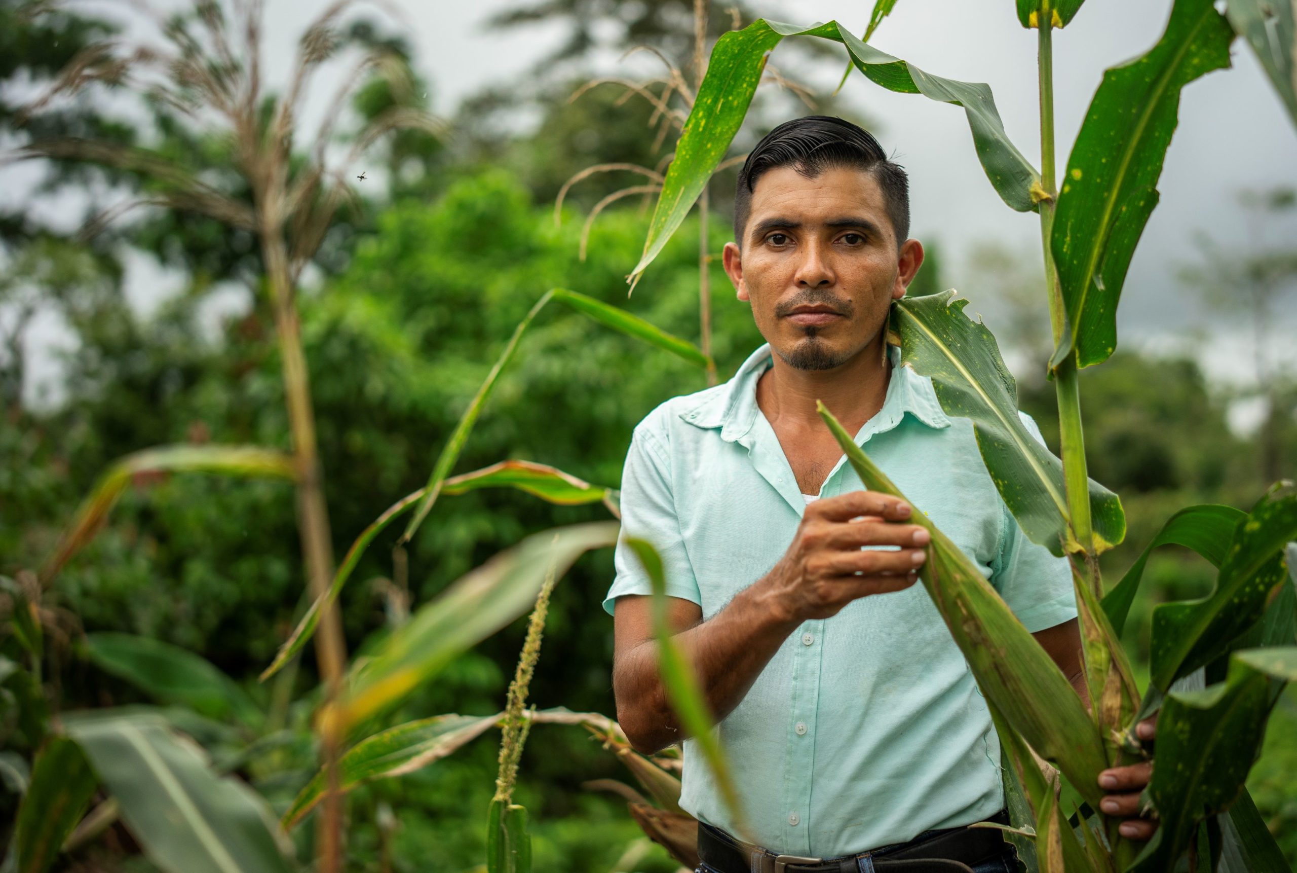 Cacaofarmer Santos Flores Reyes after emergency relief_Nicaragua 2023