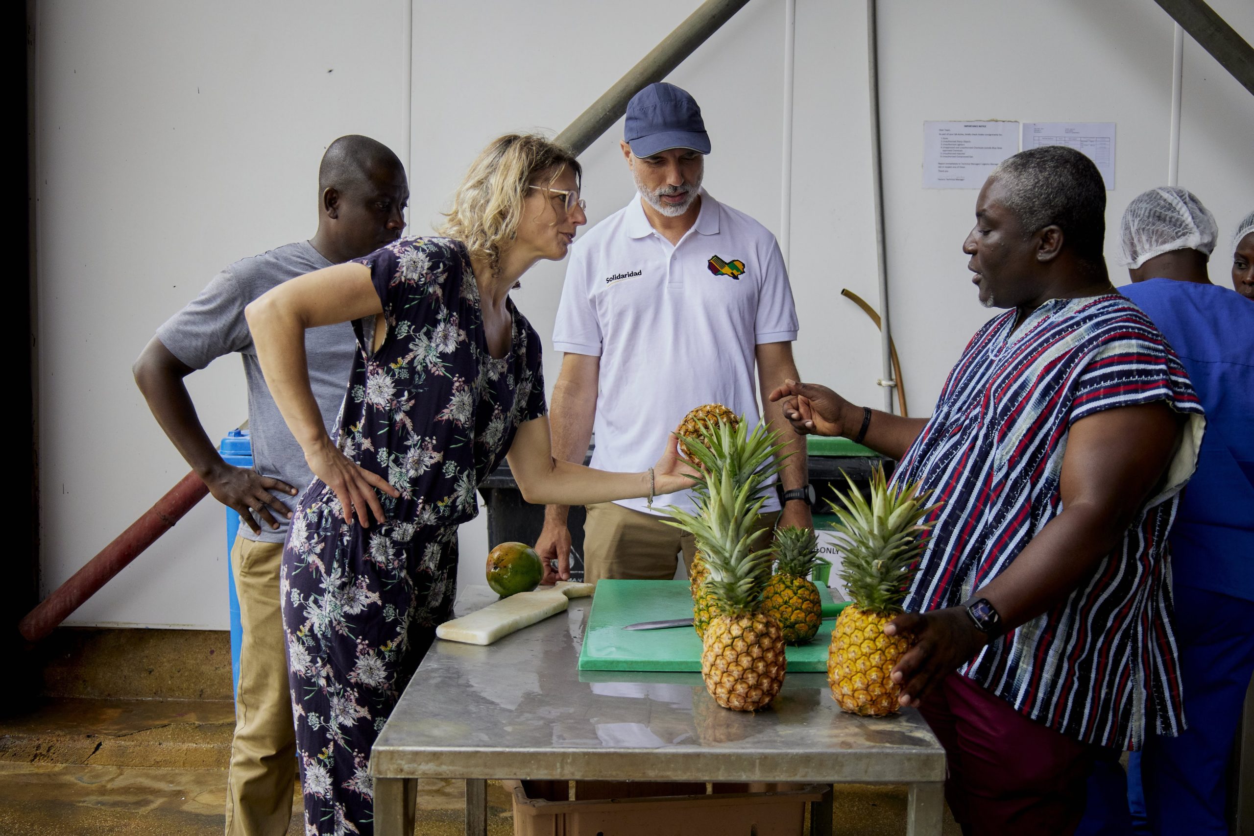 Heske Verburg en Andre de Freitas bezoeken West-Afrika.